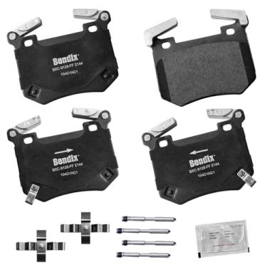 Imagem de Bendix Priority1 CFC2144 Pastilhas de freio traseiras de cerâmica para Genesis G70 2024-2019, Kia Stinger 2023-2018
