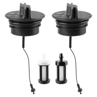 Imagem de Carbhub Tampa de combustível compatível com serras Stihl TS400 BG85 BG55 BG65 substitui peças número 4223 350 0500 42233500500