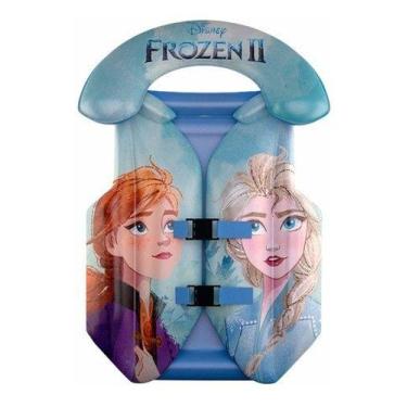 Imagem de Colete Inflável Infantil Piscina Frozen Elza Olaf Disney - Etitoys