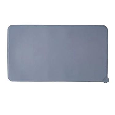 Imagem de Tapete de alimentação para animais de estimação SunGrow de silicone impermeável com bordas levantadas, leve e antiderrapante para cães, gatos, coelhos e mais
