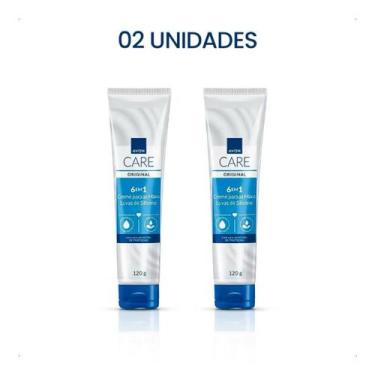 Imagem de Kit 02 Creme para as Mãos Luvas de Silicone Avon 120g