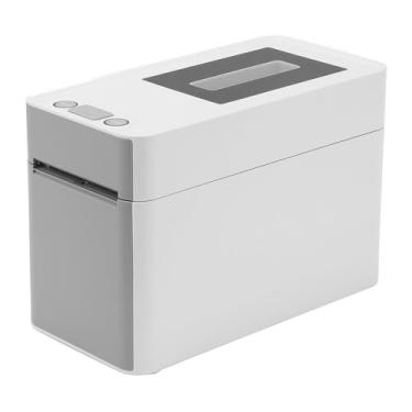 Imagem de Impressora de Etiqueta Térmica, Conexão USB BT, Impressão de Alta Velocidade 203 DPI 150mm/s, Carregamento de Papel Fácil, Etiquetas Personalizáveis, para Pequenas Empresas,