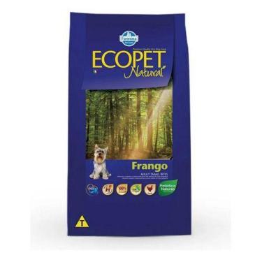 Imagem de Ração Cães Adultos Pequenos Ecopet Natural Frango 15kg