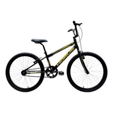 Imagem de Bicicleta Aro 24 Masculina Sem Marcha - Horus - Bike, Preto
