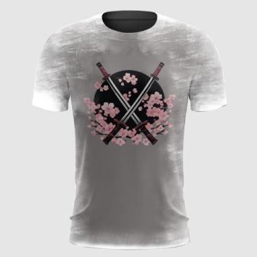 Imagem de Camiseta Espadas Samurai se Cruzando - A Fabriqueta, G