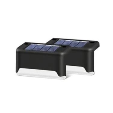 Imagem de Kit 2 luminarias Solar Sensor Balizador LED de luz quente LED Carregamento Solar, Área Externa, Diferentes para Casa MT078