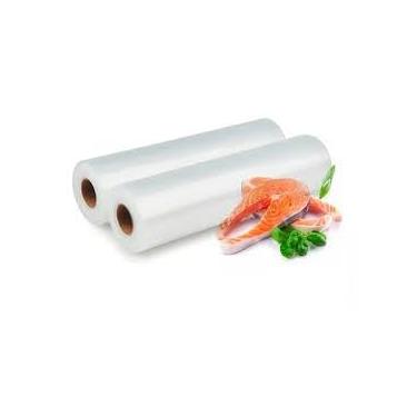 Imagem de Rolo de Saco para Embalagem a Vácuo, 5 Metros, Transparente, Alta Resistência