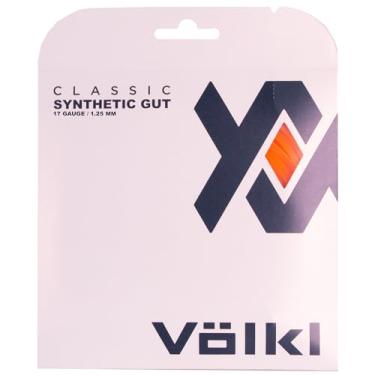 Imagem de Volkl Classic Synthetic Gut | Corda de raquete de tênis | Toda a volta | Núcleo central à base de nylon
