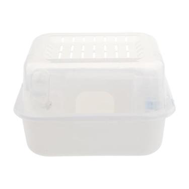 Imagem de ＡＷＨＡＯ Villa de gaiola de hamster, cobaia gaiola de gaiola de porquinho habitat gaiola de animais pequenos para ratos gerbils hamster, Branco