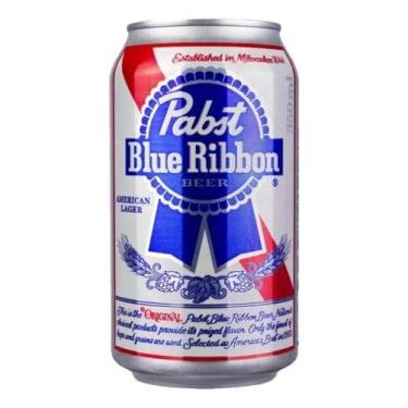 Imagem de Cerveja Pabst Blue Ribbon 350ml Pack 12 Latas