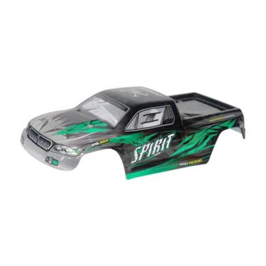 Imagem de Kokiya RC Car Shell Truck Acessório do corpo premium crianças adultos presentes de alta confiabilidade fácil de instalar peças de reposição Shell de, para 9135 Q901 Green