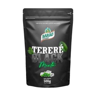 Imagem de Erva Mate Tereré BARÃO MENTA BLACK Sem Glúten 500 g - Barão de Cotegip