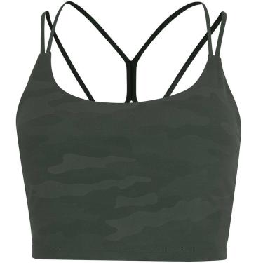Imagem de Top Fitness com Bojo Removível Oxer Camuflado Premium Baixa Sustentação Adulto