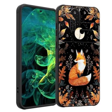 Imagem de smauncucn Capa para Galaxy A36 5G/A56 5G com capa de câmera deslizante, capa protetora resistente à prova de choque de camada dupla híbrida resistente para Samsung Galaxy A36 5G/A56 5G, linda lua de