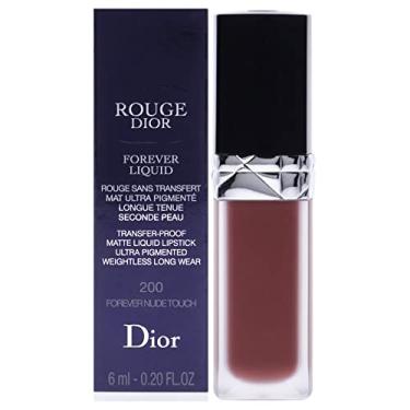 Imagem de Batom Rouge Forever Liquid Dior 200 Forever Dream 6ml