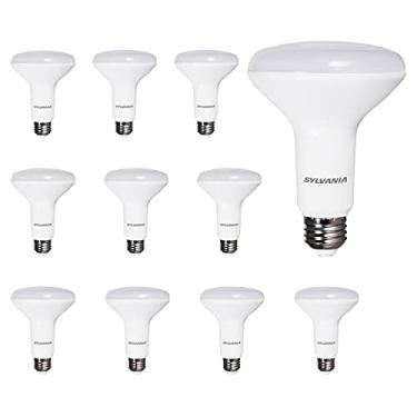 Imagem de SYLVANIA Lâmpada de LED TruWave Série Natural BR30, equivalente a 65 W, branco macio, regulável, vida útil de 15.000 horas, fosca, pacote com 12
