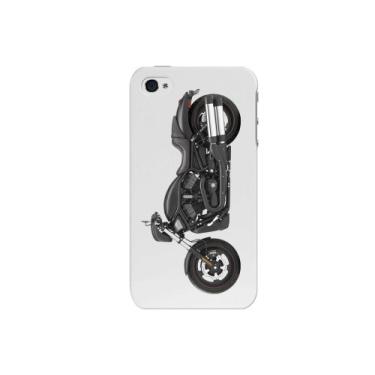 Imagem de Cellet Capa Proguard de motocicleta para Apple iPhone 4/4S - Branca