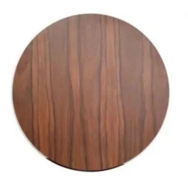 Imagem de Tampo Em Mdf Oval 120x80 Cm - Pau Ferro Cor Marrom