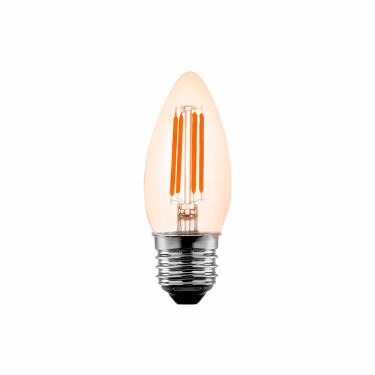 Imagem de Lâmpada Led Nordecor Filamento Vela C35 4w E27 Bivolt 2400k Branco Quente 1046