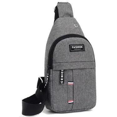 Imagem de Bolsa Tiracolo Mini Mochila Pochete Transversal Ombro Ajustável Passeio Esportiva Unissex