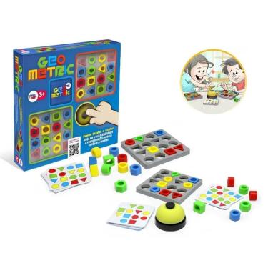 Imagem de Jogo Pedagógico Geometric Com Campainha