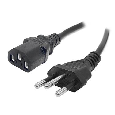 Imagem de Cabo De Energia Tripolar Megatron, 1.50m, Preto0,