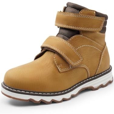Imagem de KELISI Botas De Cano Curto Para Meninos, Calçados Infantis Caminhada No Inverno, Bota Com Zíper