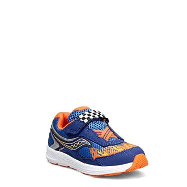 Imagem de Saucony Tênis infantil unissex Ride 10 Jr, Chama azul, 5 Little Kid