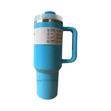 Imagem de Garrafa Térmica De Aço Inoxidável De Grande Capacidade (1,18L) Com Tam