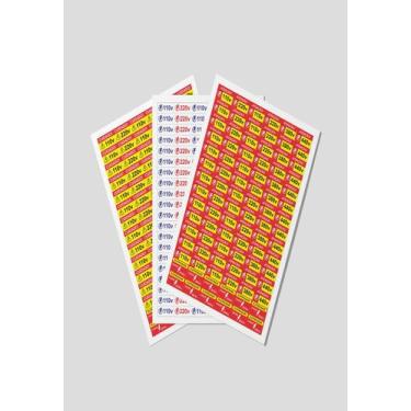 Imagem de Kit de Etiquetas Adesivos de Voltagem - PRESENTE-BRINDE
