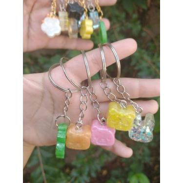 Imagem de Mini chaveiros - sortidos - Thaty Cardoso Resina 