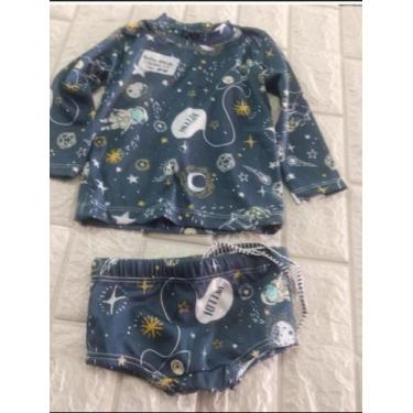 Imagem de Conjunto de banho menino com proteção uv - Bella moda, 1ano