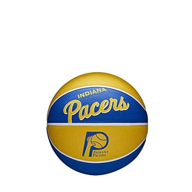 Imagem de WILSON NBA Team Retro Mini Basketball - Indiana Pacers