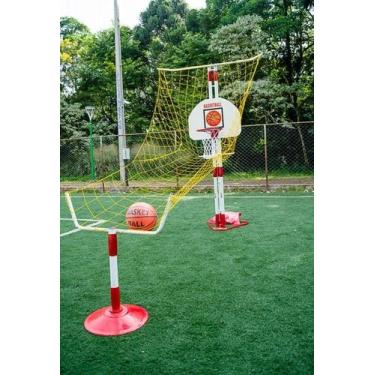 Imagem de Kit Mini Basket com Rede de Retorno - FÁCIL ESPORTE