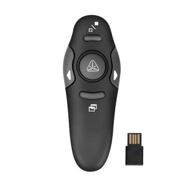 Imagem de Apresentador Laser de Slides Sem Fio Controle Remoto para PowerPoint Caneta Passador de Slides para Palestras e Reuniões