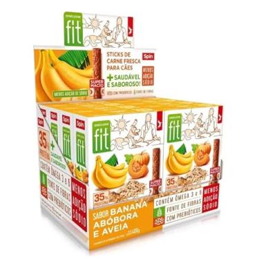 Imagem de Petisco Mini Snack Zero Spin Pet Banana, Aveia e Abóbora Cães 50g