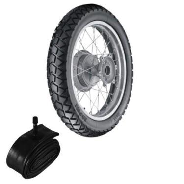 Imagem de Kit pneu Cb 450/400 90/90-19 52t Tr300 Vipal + Câmara