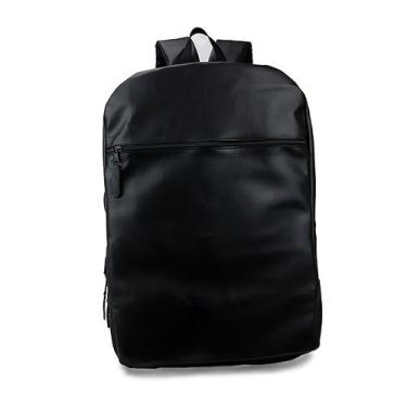 Imagem de Mochila Masculina Preta 25L Casual Resistente com Bolso Frontal - Obst