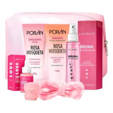 Imagem de Kit Skincare Facial Rosa Mosqueta Phayllebeauty + Nécessaire - Phalleb