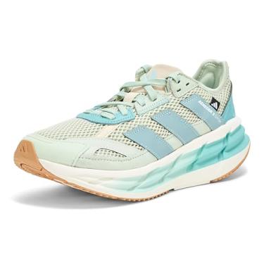 Imagem de adidas Tênis feminino Adistar 3, Verde linho/cinza mágico, metálico/tonelada menta, 41