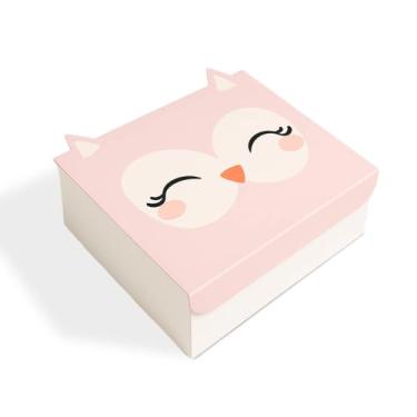 Imagem de Caixa Organizadora Decorativa, Presente, Coruja Bela - GEGUTON