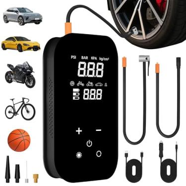 Imagem de Compressor de ar portátil para inflador de pneu