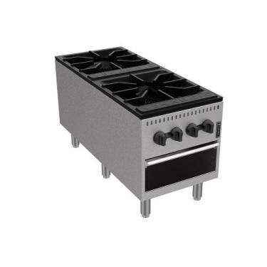 Imagem de Fogão Industrial Venâncio 18" 2 Queimadores a Gás Linha Prime 25283