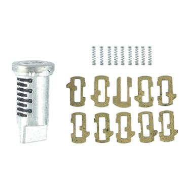 Imagem de Mqetly Cilindro de fechadura de caixa de selim para motocicletas, núcleo de fechadura de caixa lateral, cilindro de fechaduras de porta-malas