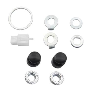 Imagem de Generic Kit de porcas para motor de cubo de bicicleta elétrica, peças confiáveis, parafusos de eixo para motor de bicicleta elétrica para ciclismo, esportes, M12