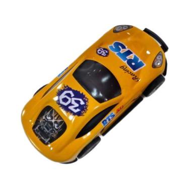 Imagem de Carrinho Crazy Cars O Carro Que Pula Quando Bate, Amarelo 39 rts racin