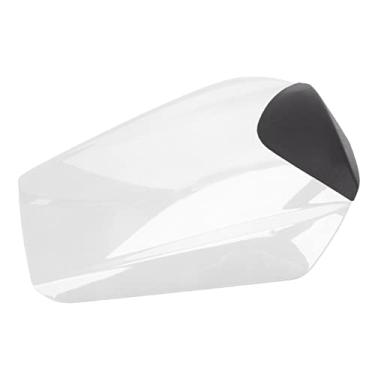 Imagem de Tampa do Banco Traseiro Motocicleta, Tampa do Assento Traseiro Garupa Motocicleta Cowl Tail Carenagem Plástico ABS para CBR 1000RR 2008-2016 (Branco)