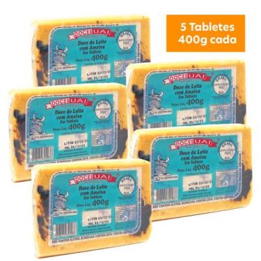 Imagem de Kit com 5 Doces de Leite com Ameixa Mineiro - Doces Uai 400g