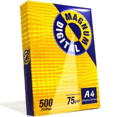 Imagem de Papel sulfite A4 magnum branco 75g 500 folhas - Magnum Digital