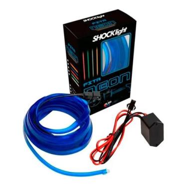 Imagem de Fita LED Neon Luz Interna Automotiva para Painel Carro Tuning 1 2 3 5 